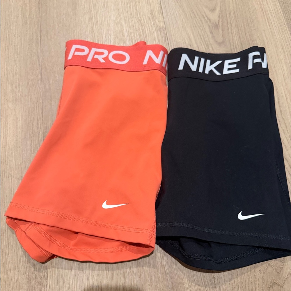 Nike Pro Dri Fit Shorts (two pair)